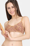 Rosaline Cyber Grove Double Layered Non Wired 3/4th Coverage T-Shirt Bra (Pack of 2) - Multicolor — thumbnail 2